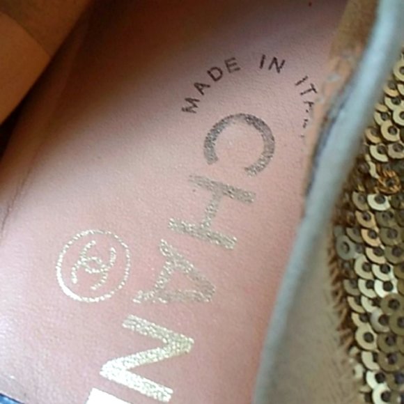 Chanel Stunning Sequin Flats! - Picture 5 of 12